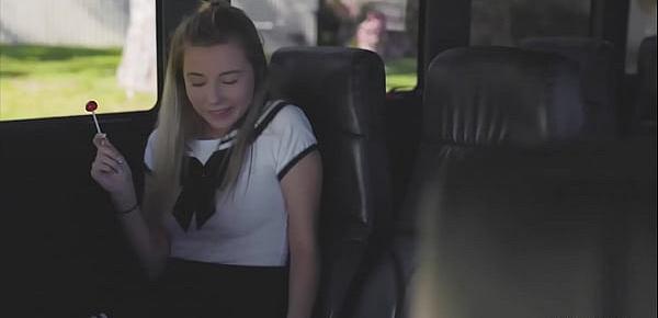  Bus driver fuck schoolgirls black mirror style in a VR